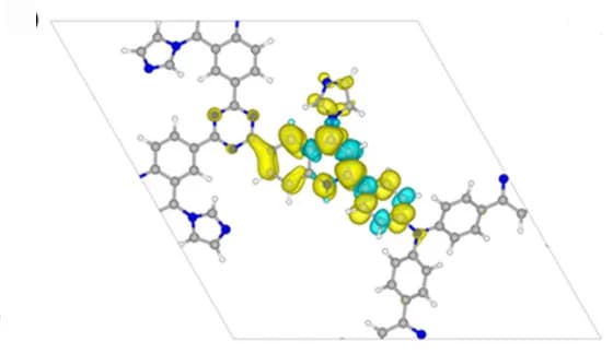 Open access visualization of Chemical Structure, Spin Density, HER Intermediate, PCOF-4