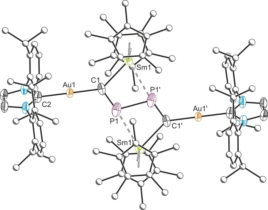 Open access visualization of Chemical Structure, Solid-state structure, Anisotropic displacement ellipsoids, Bond lengths, Angles