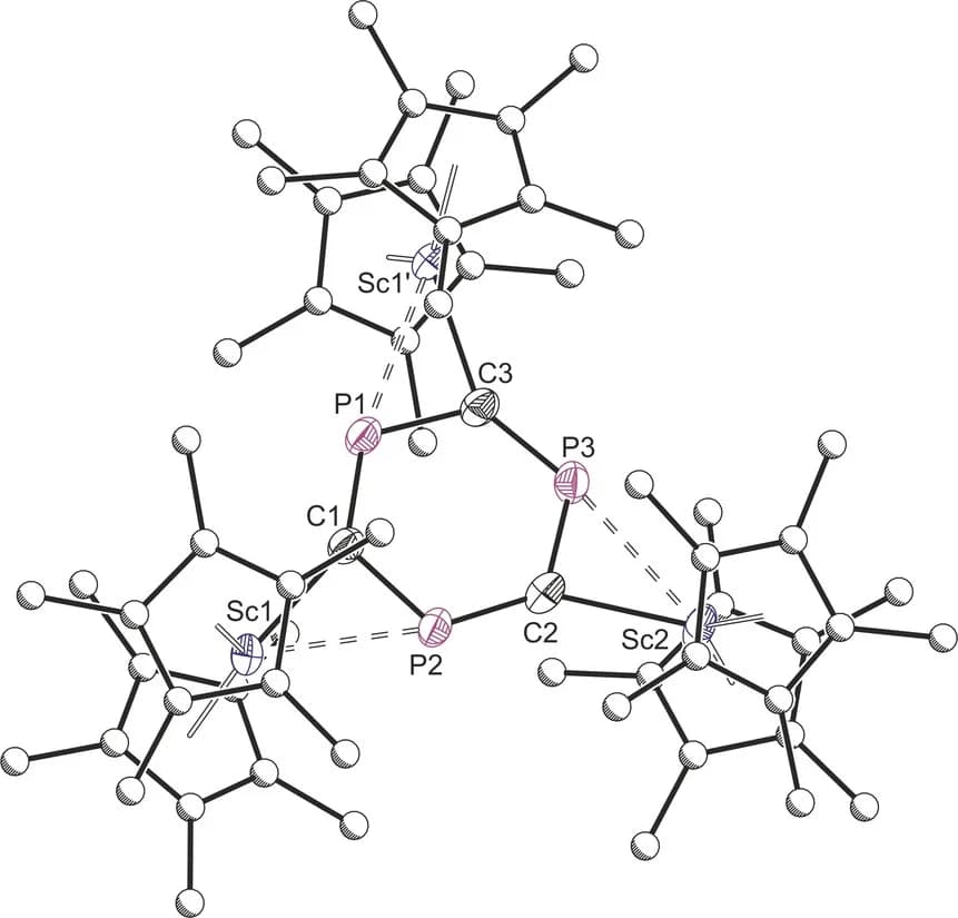 Open access visualization of Chemical Structure, Solid-State Structure, Anisotropic Displacement Ellipsoids, Bond Lengths, Bond Angles