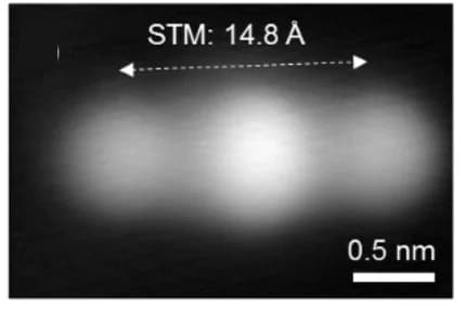 Open access visualization of Microscopy, STM Image, Adsorbed IPBCP