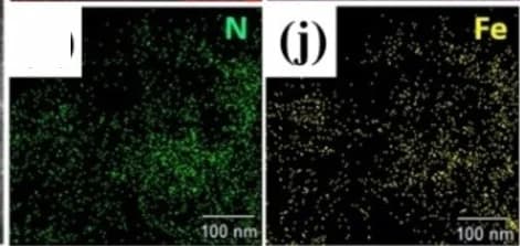Open access visualization of Microscopy, HAADF-STEM, Elemental Distribution, M-SAs/NSC, Carbon