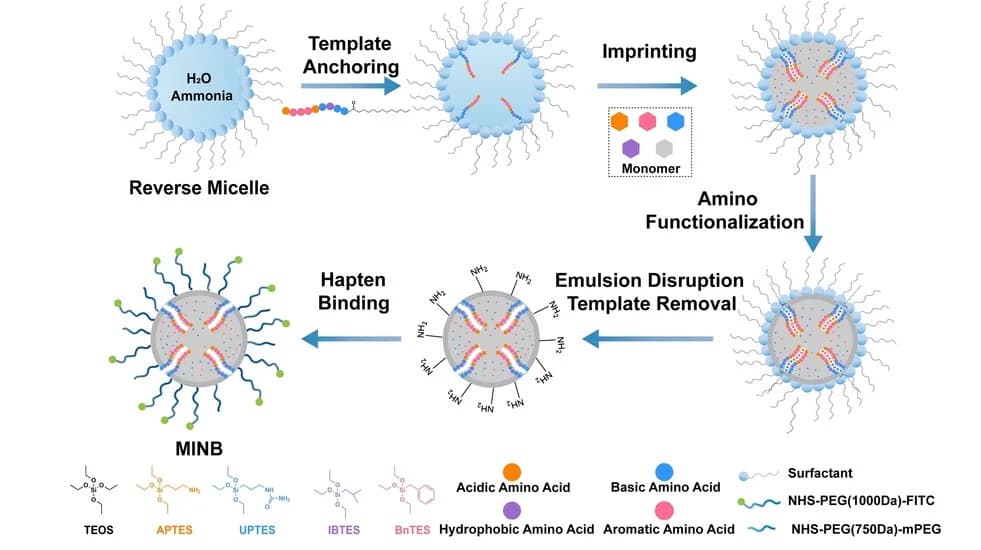 Open access visualization of Workflow, Illustration, Synthesis, GPNMB, MINBs