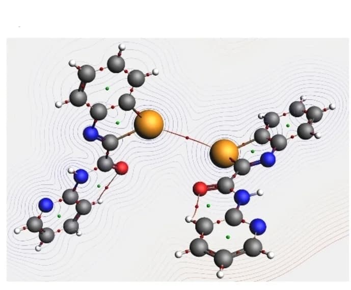 Open access visualization of Chemical Structure, Molecular Graphs, Solid State, Dimer