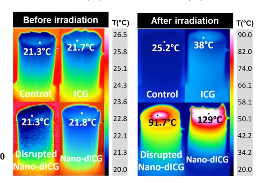 Open access visualization of Photo, Thermographic Images, Temperature, Irradiation