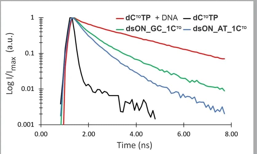 Open access visualization of Line Plot, Fluorescence Lifetime, Decay Curves, dCTO, PBS