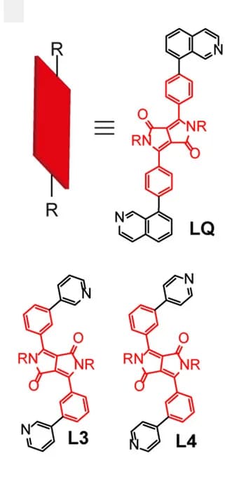 Open access visualization of Chemical Structure, DPP Ligands, Nitrogen-based Donor Groups