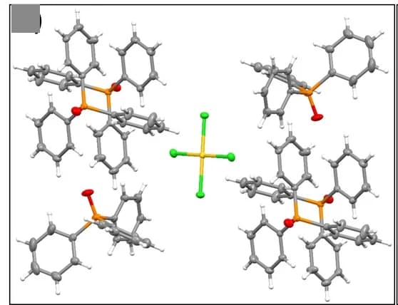 Open access visualization of Chemical Structure, Aryl Pocket, AuCl4-