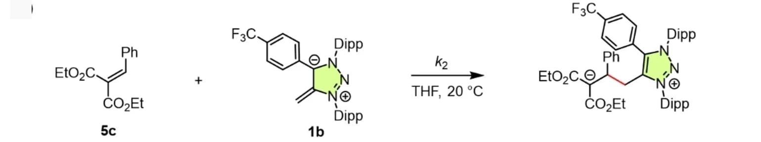 Open access visualization of Chemical Structure, Kinetic Measurements, Reaction, THF