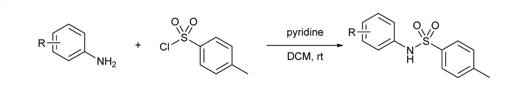 Open access visualization of Chemical Structure, Reaction Scheme