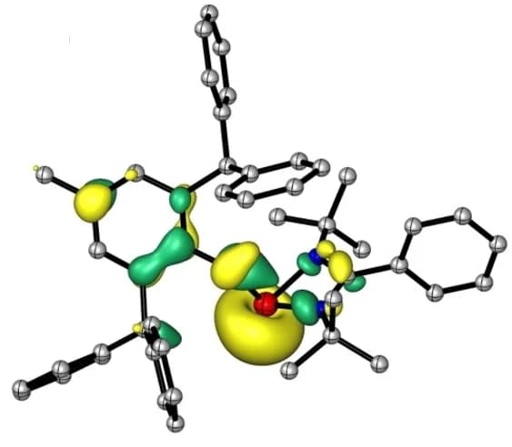 Open access visualization of Chemical Structure, DFT, HOMO, Substituted-amino Group, Si Atom