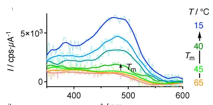 Open access visualization of Line Plot, Excitation Spectra, DPPC, DSPC, DBPC LUVs