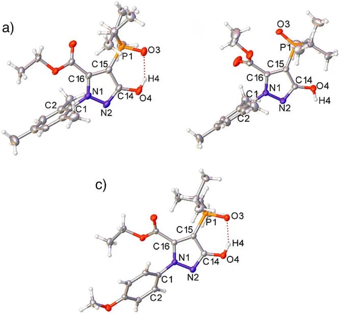 Open access visualization of Chemical Structure, Single Crystal Structure, Thermal Ellipsoids, Bond Distance, Bond Angles