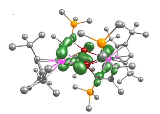 Open access visualization of Protein Structure, Chemical Structure, Spin Density Plot, Isosurface, Radical Anion