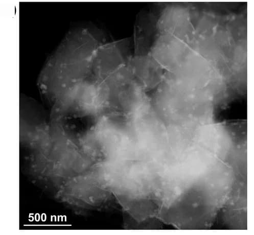 Open access visualization of Microscopy, HAADF-STEM Image, EDX Elemental Mapping, Ni/Y Catalyst, Color-combined Images