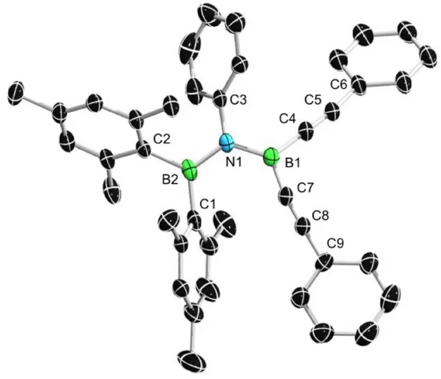 Open access visualization of Chemical Structure, Single Crystal Structure, Thermal Ellipsoids, Bond Lengths, Bond Angles