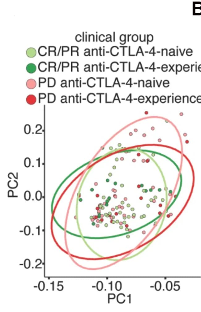 Open access visualization of Scatter Plot, PCA, Principal Component Analysis, Cutaneous Melanoma, Clinical Groups