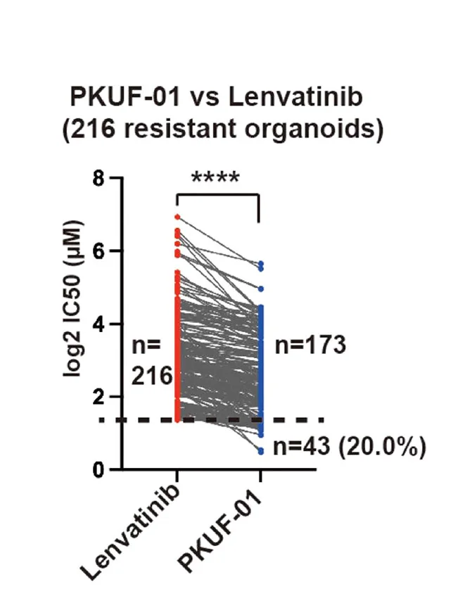 Open access visualization of Line Plot, Scatterplot, IC50, Lenvatinib, PKUF-01