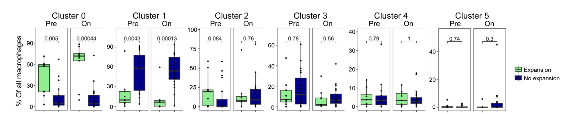 Open access visualization of Box Plot, Scatter Plot, Boxplots, Cluster Frequencies, Responding Tumors