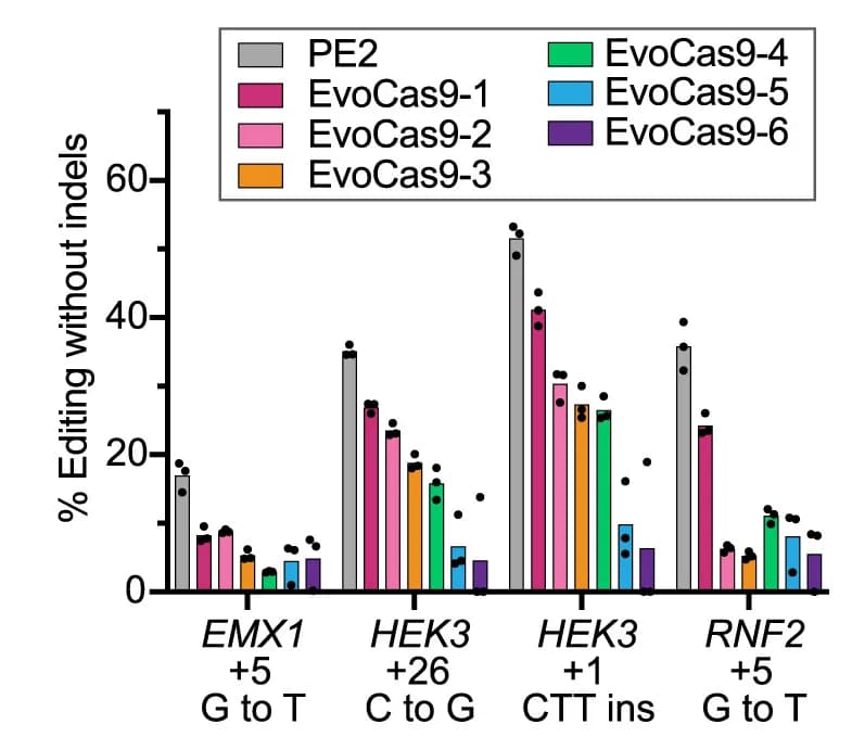 Open access visualization of Bar Plot, Clustered, Scatter Plot, PACE Evolved Clones, HEK293T Cells