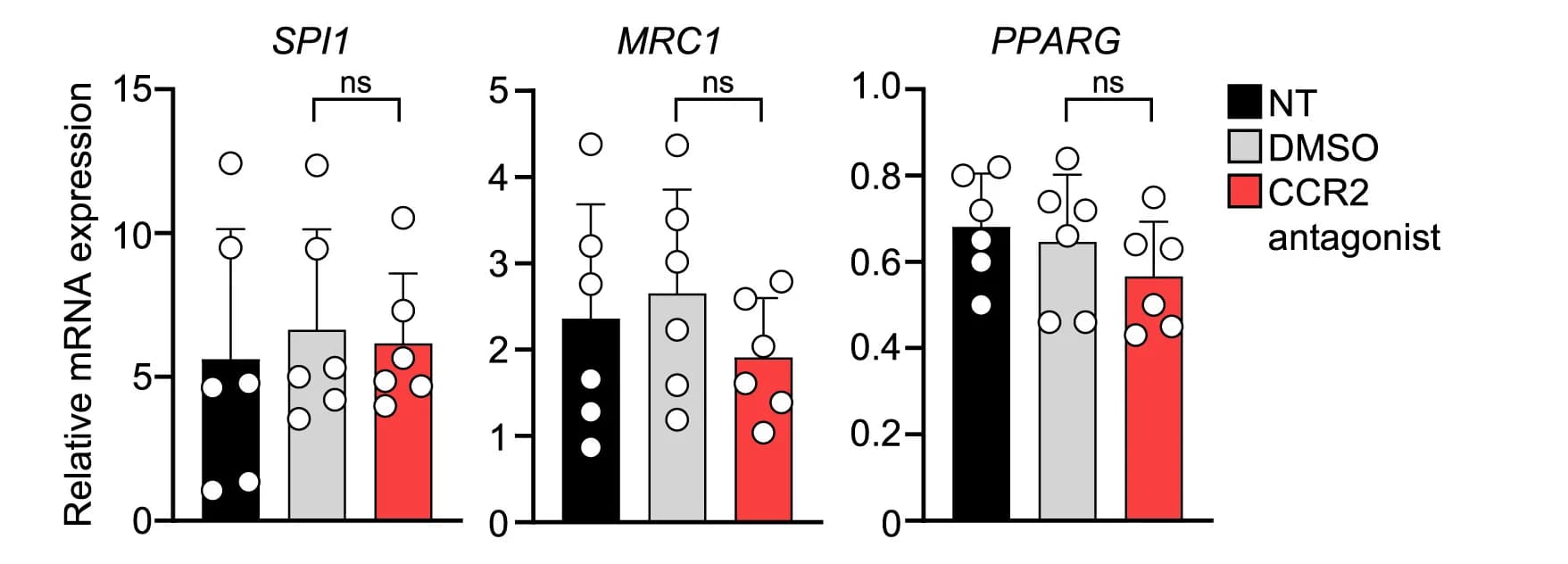 Open access visualization of Bar Plot, Error Bars, Scatter Plot, RT-qPCR, AMLs