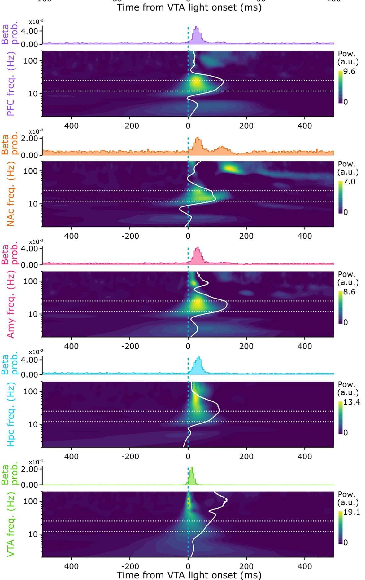 Open access visualization of Density Plot, Line Plot, Heatmap, VTA, Neurons
