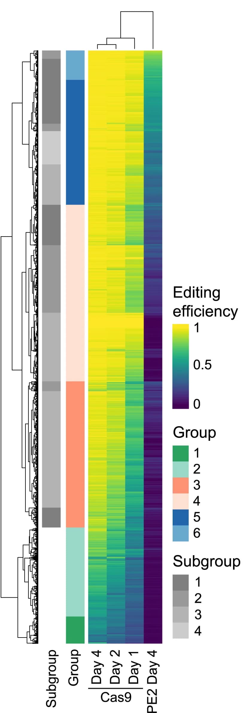 Open access visualization of Heatmap, Clustered, Bar Plot, Hierarchical Clustering, synHEK3 Reporters