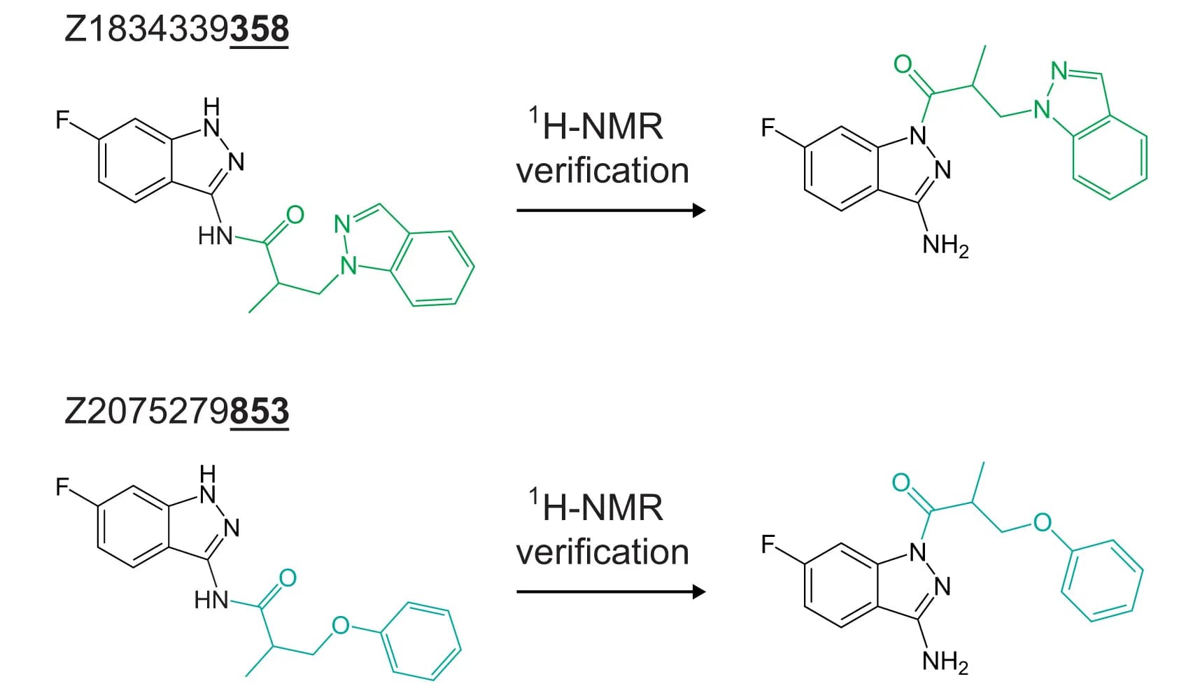 Open access visualization of Chemical Structure, Structures, NMR