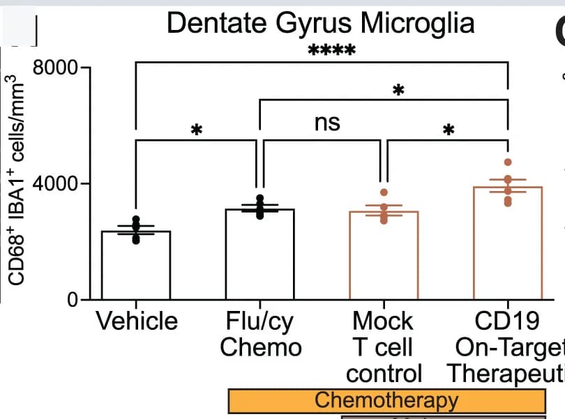 Open access visualization of Bar Plot, Error Bars, MEL-Xenografted Mice, Microglial Reactivity, Confocal Micrographs