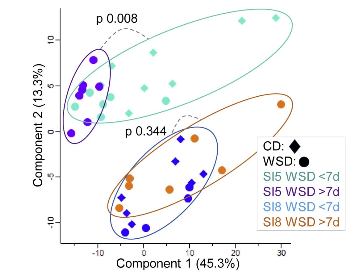 Open access visualization of Scatter Plot, PCA, Principal-component analysis, Mass Spectrometry, Label-free quantification