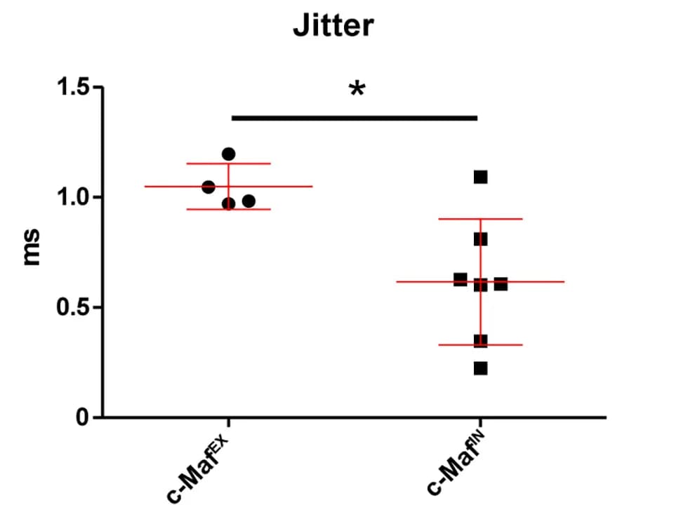 Open access visualization of Scatter Plot, Error Bars, Slice Recordings, Optogenetic Stimulation, ChR2-YFP