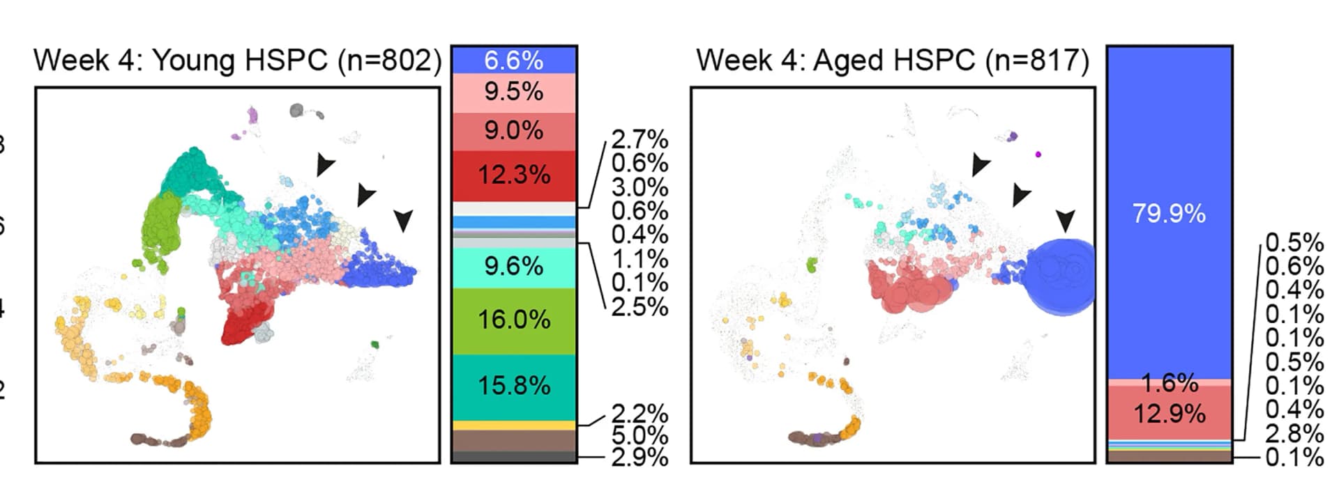 Open access visualization of Scatter Plot, Bubble Plot, Bar Plot, Stacked Bar Plot, UMAP