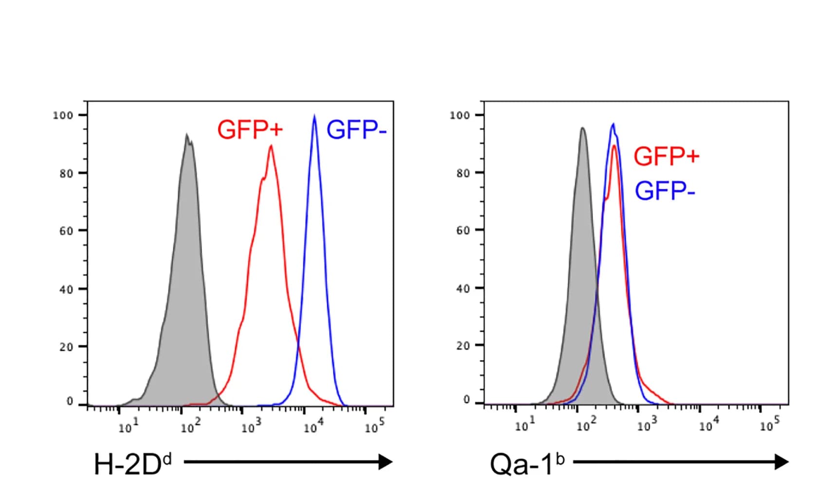 Open access visualization of Line Plot, Density Plot, Macrophage Cell Line, MCMV Infection, Flow Cytometry