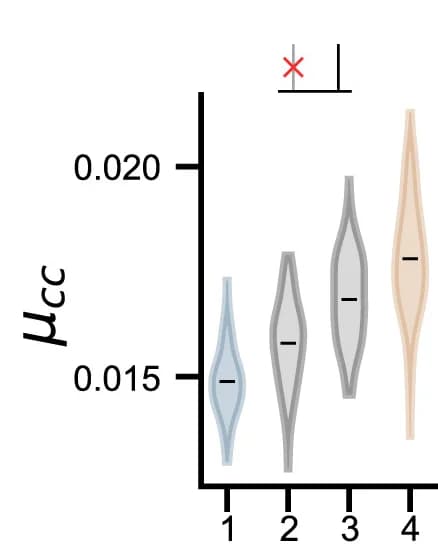 Open access visualization of Violin Plot, Correlation Coefficient, Release Probability