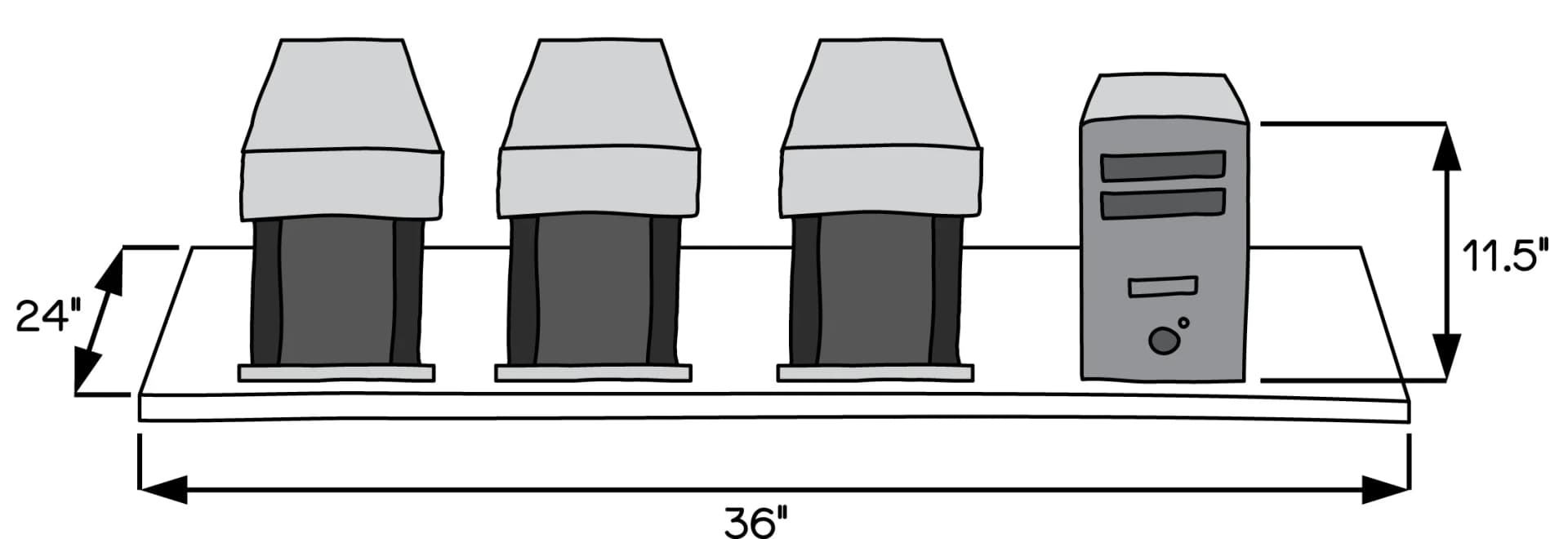 Open access visualization of Illustration, SAMPL Apparatus, Computer, Schematic Illustration