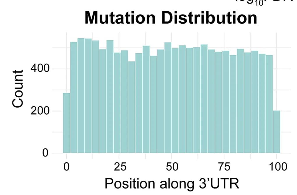 Open access visualization of Histogram, Metaplot, Mutation Position, 3' UTR, Mutations