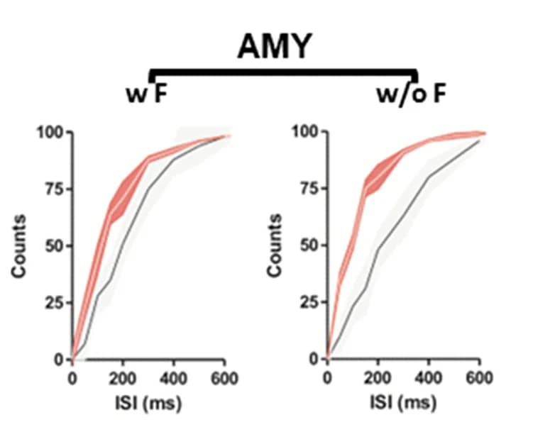 Open access visualization of Line Plot, Error Bars, Voltage-Clamp, Excitatory Postsynaptic Activity, YFP+neurons