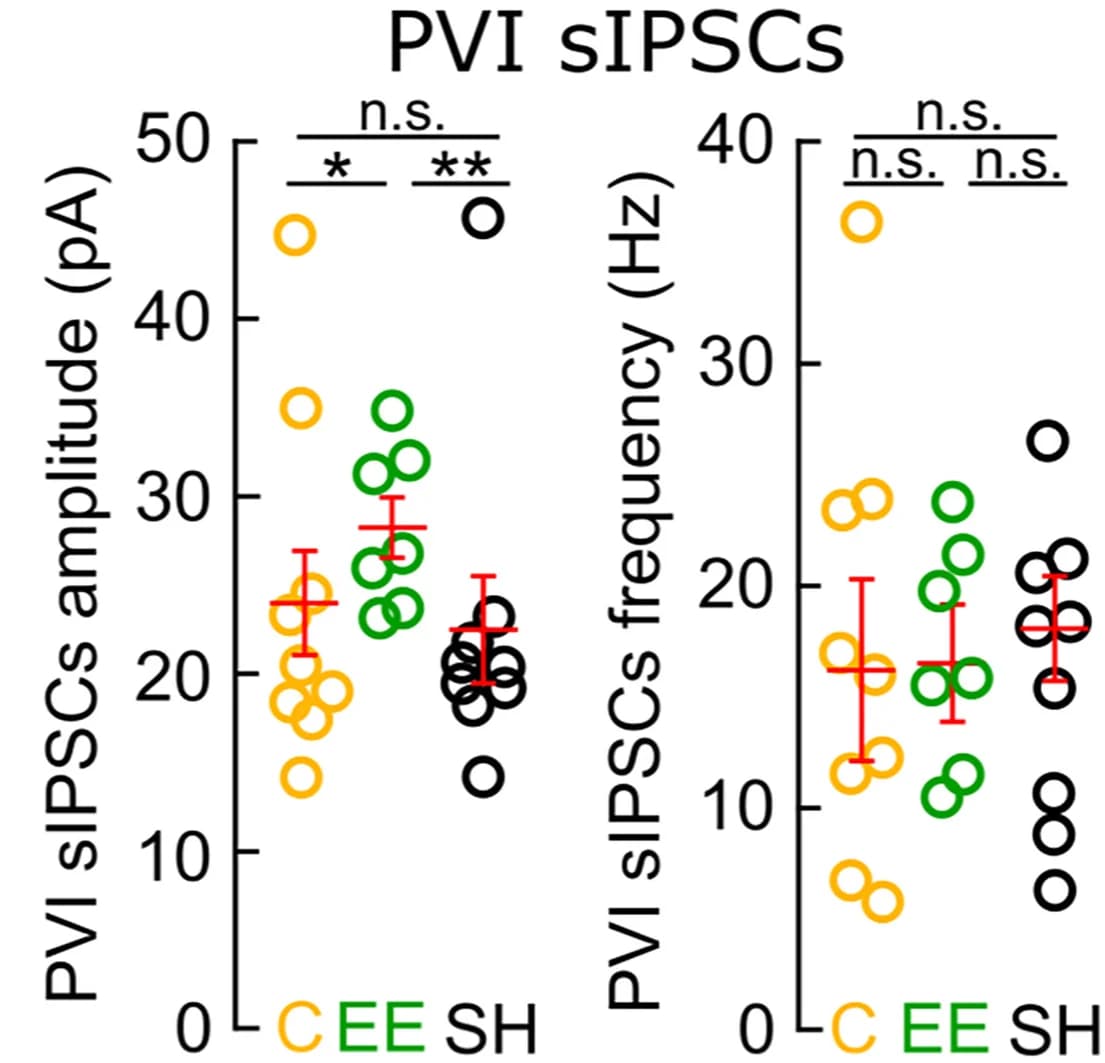 Open access visualization of Scatter Plot, Error Bars, Amplitude, Frequency, PVI