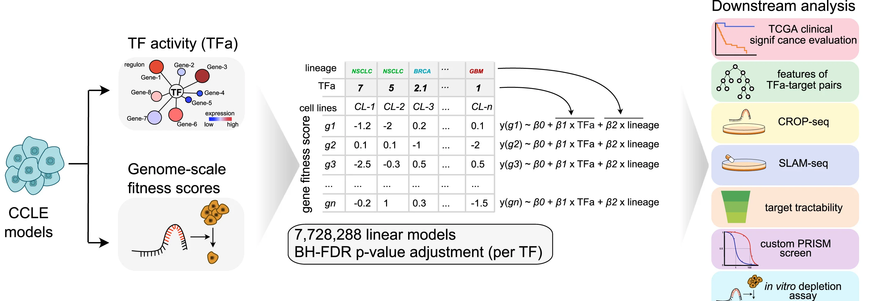 Open access visualization of Workflow, Table Image, Network, Pathway, Line Plot