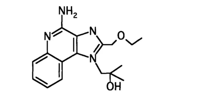 Open access visualization of Chemical Structure, Molecular Structure, R848