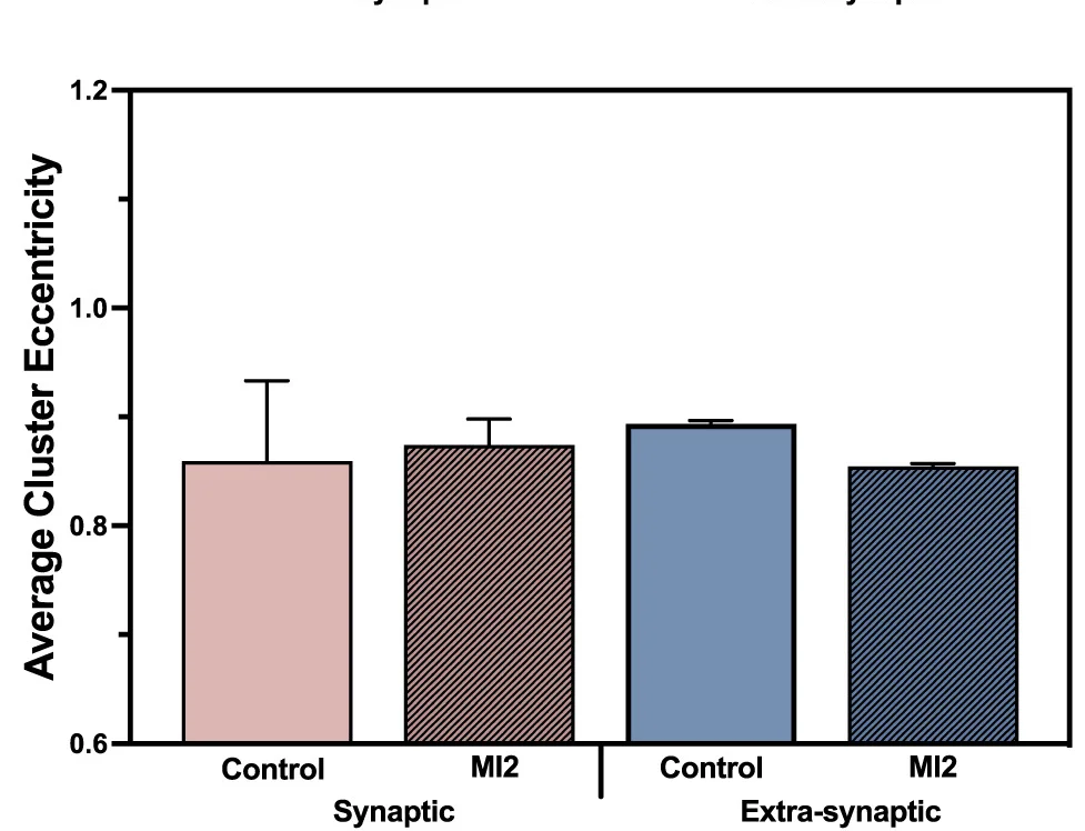 Open access visualization of Bar Plot, Error Bars, Clustered, Aggregate Eccentricity, Alpha-Synuclein