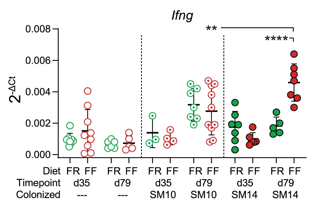 Open access visualization of Scatter Plot, Error Bars, Mean, SD, Two-way ANOVA