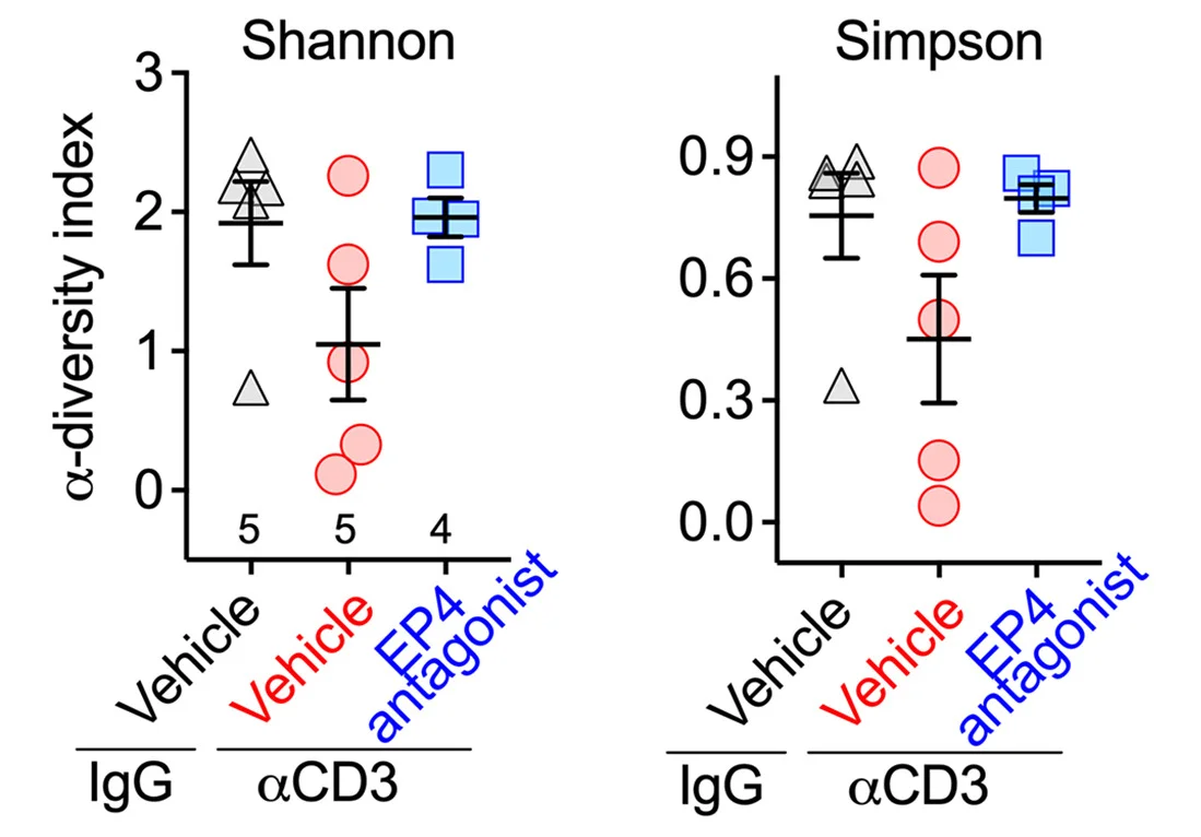 Open access visualization of Scatter Plot, Error Bars, Alpha-Diversity, Beta-Diversity, Bacterial Species