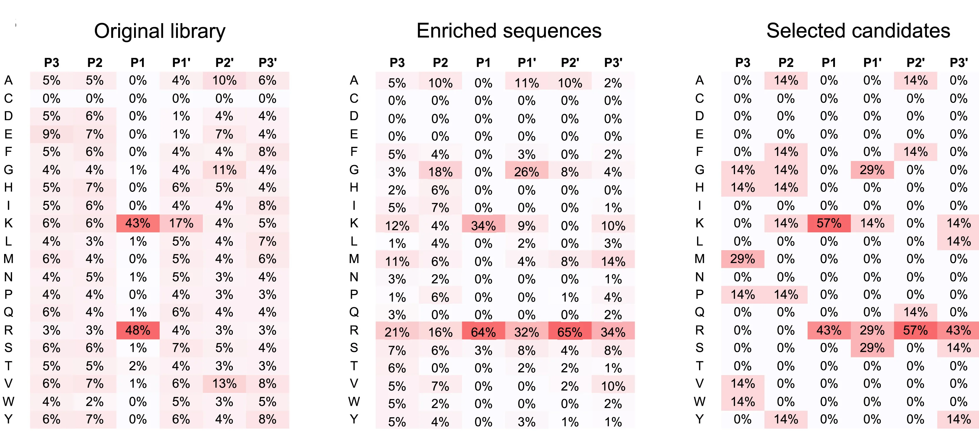 Open access visualization of Heatmap, Amino Acid Frequency, Substrate Positions, Deep Sequencing, Protease Cleavage Site