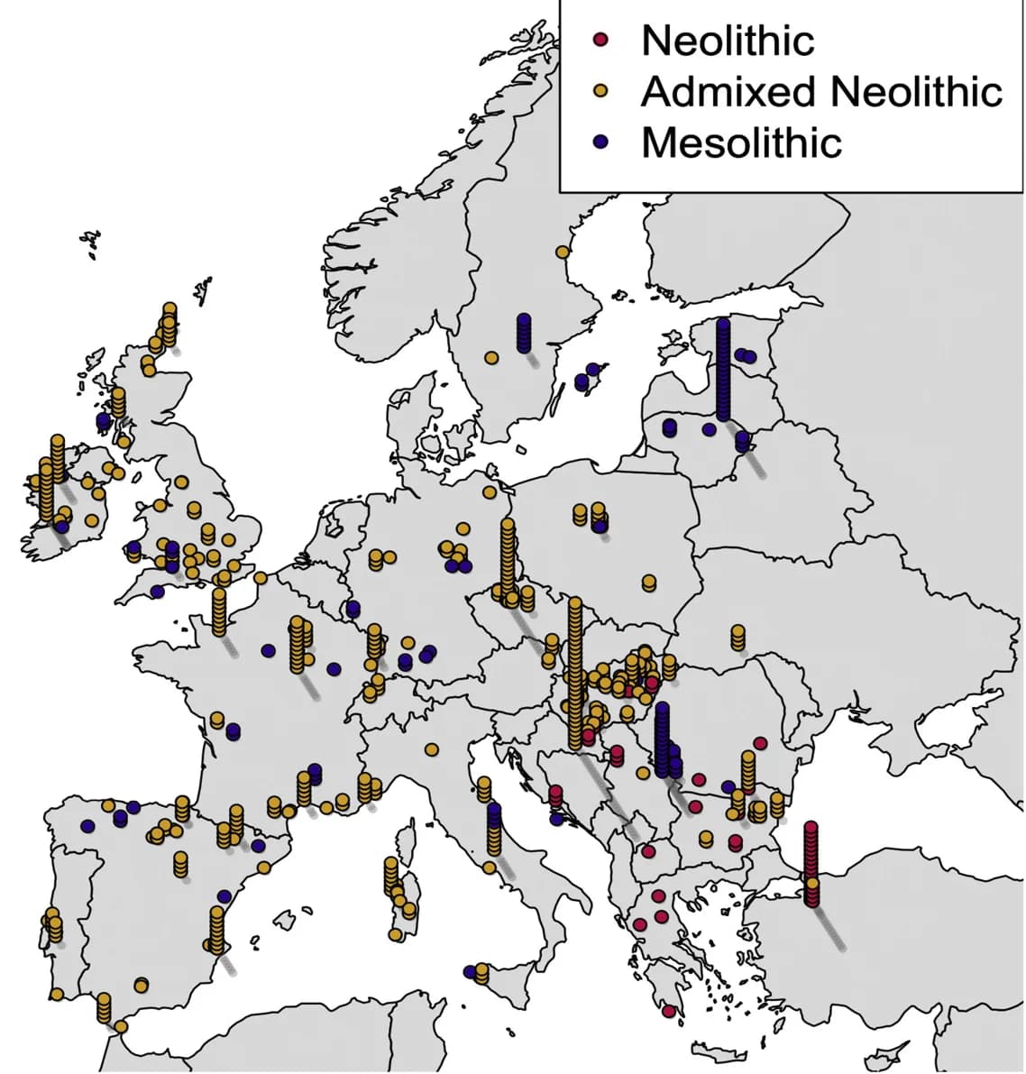 Open access visualization of Geo Map, Casino-plot, Individuals, Ancestry Group, Samples