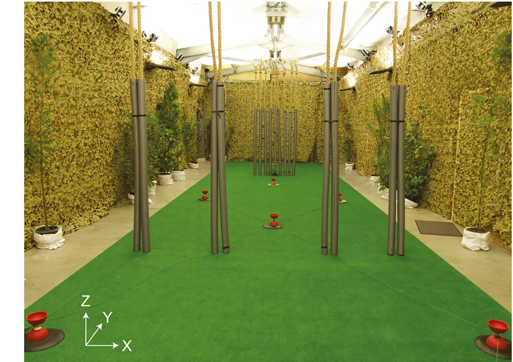 Open access visualization of Photo, Experimental Set-up, Linear Motors, Birds, LED Lighting