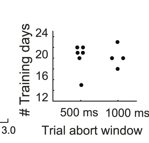 Open access visualization of Scatter Plot, Sessions, Expert Performance, Mice, Delay Period