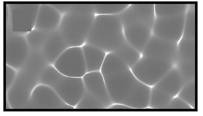 Open access visualization of Microscopy, Dynamic Lighting Conditions, Medium-Definition Caustics, Caustic Patterns