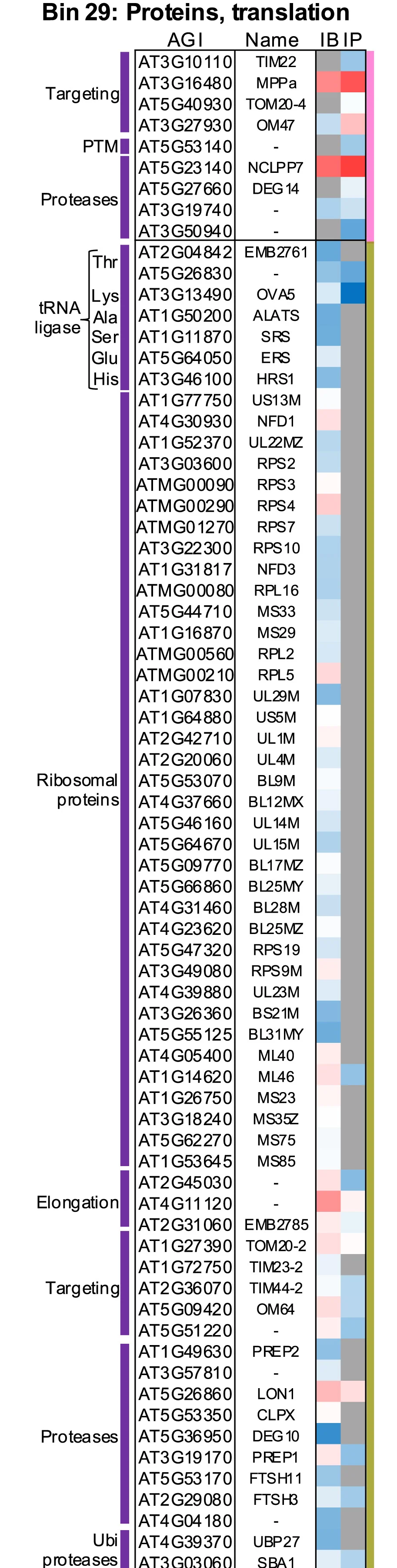 Open access visualization of Heatmap, DAPs, Buds, Pollen, IMTACT
