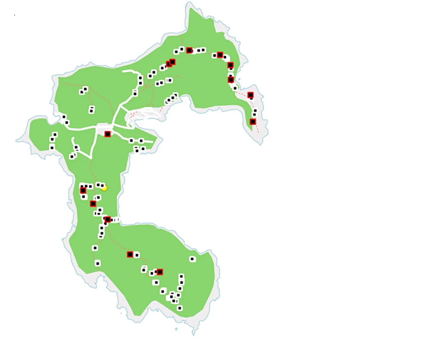 Open access visualization of Geo Map, Sampling Points, Apiary Location