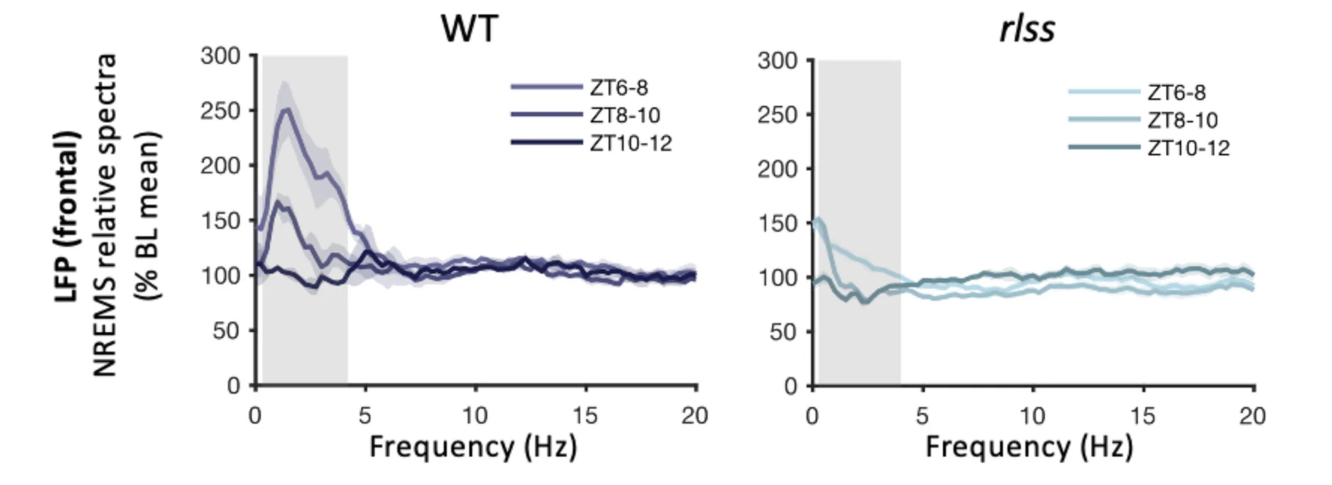 Open access visualization of Line Plot, Error Bars, LFP Spectra, NREMS, Sleep Deprivation